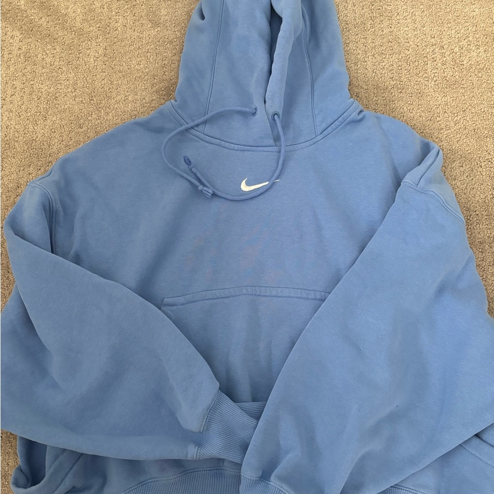 Nike Sky Blue Pullover Hoodie